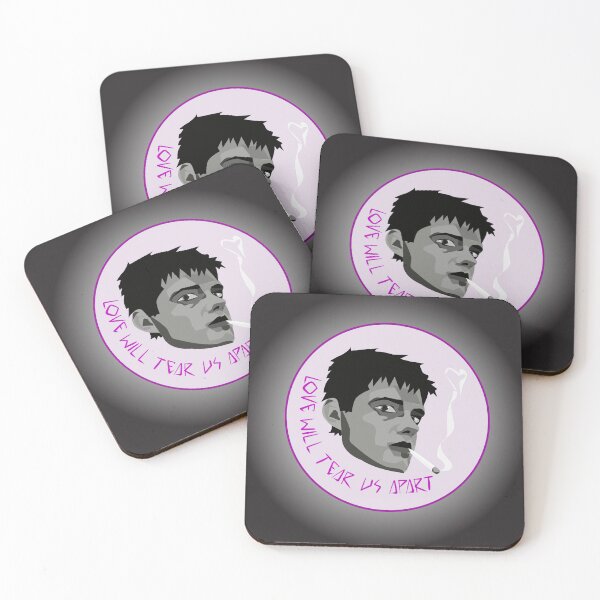 Item preview, Ian Curtis "Love Will Tear Us Apart" Design designed and sold by FoolsJourneyArt.