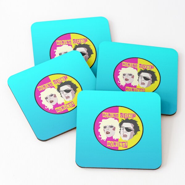 Item preview, Sid and Nancy "Boring!" Design designed and sold by FoolsJourneyArt.