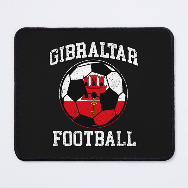 Item preview, SOCCER BALL - GIBRALTAR | Soccer Fans and Teams for Men and Women t-shirt designed and sold by wallsandpatts.