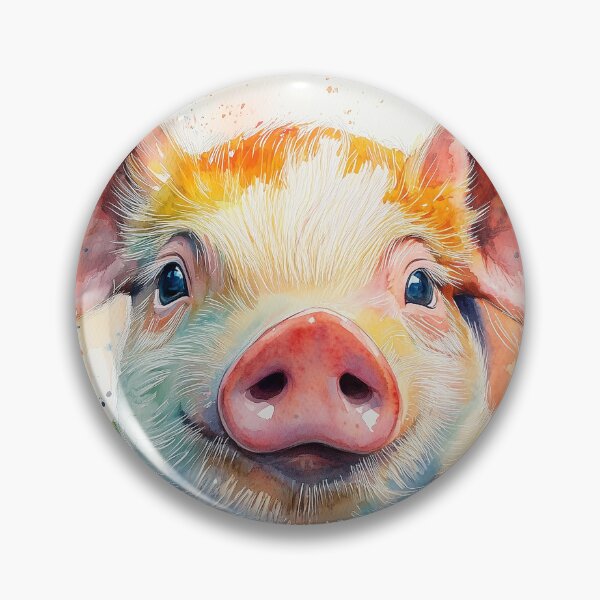 Item preview, Colorful Piglet designed and sold by laurashawart.