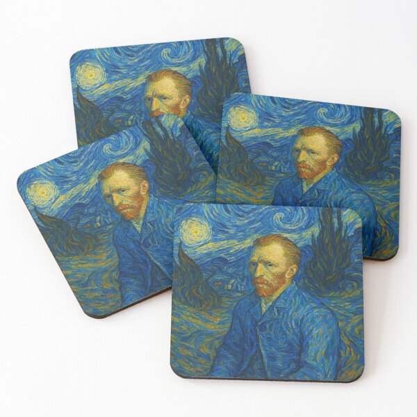 Item preview, Van Gogh in a Swirling Starry Dream #4 designed and sold by lapart.