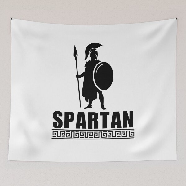 Item preview, Spartan Silhouette Warrior designed and sold by OmikronStore.