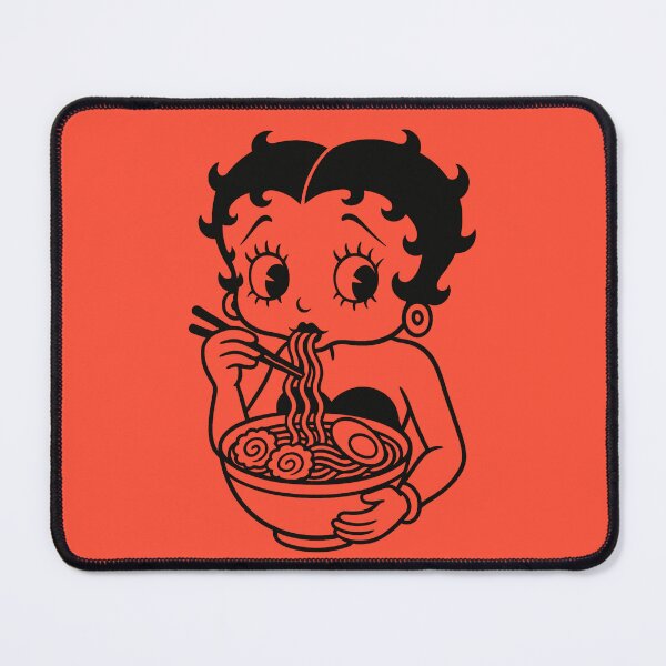 Item preview, Betty Boop Eating Ramen Japanese Noodles Vintage T-Shirt designed and sold by SunfullyYours.