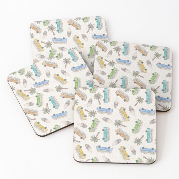 Item preview, Tropical Summer Vans Palm Trees Surfing designed and sold by Doodloom.