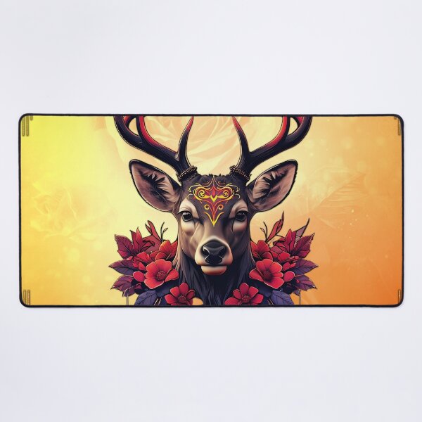 Item preview, Mysterious grace, the deer of shadows and lights. designed and sold by nicky2342.
