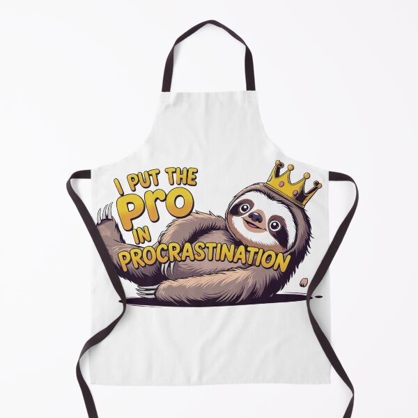 Item preview, Procrastination Sloth Unisex Tee, Funny T-Shirt Gift, Lazy Day Apparel, Humor Shirt, Gifts for Friends designed and sold by AKPixelDesigns.