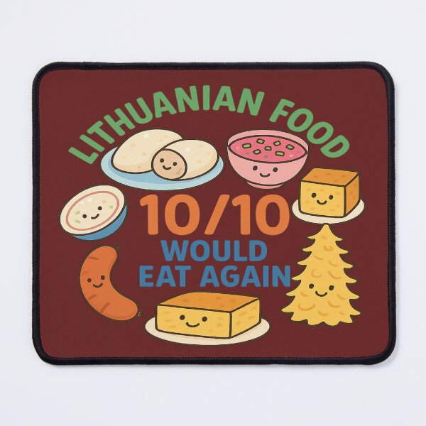 Item preview, 10/10 Would Eat Again – A Tasty Tribute to Lithuanian Food designed and sold by Globalcitytees.
