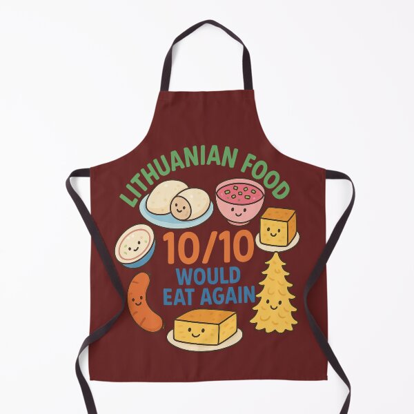 Item preview, 10/10 Would Eat Again – A Tasty Tribute to Lithuanian Food designed and sold by Globalcitytees.