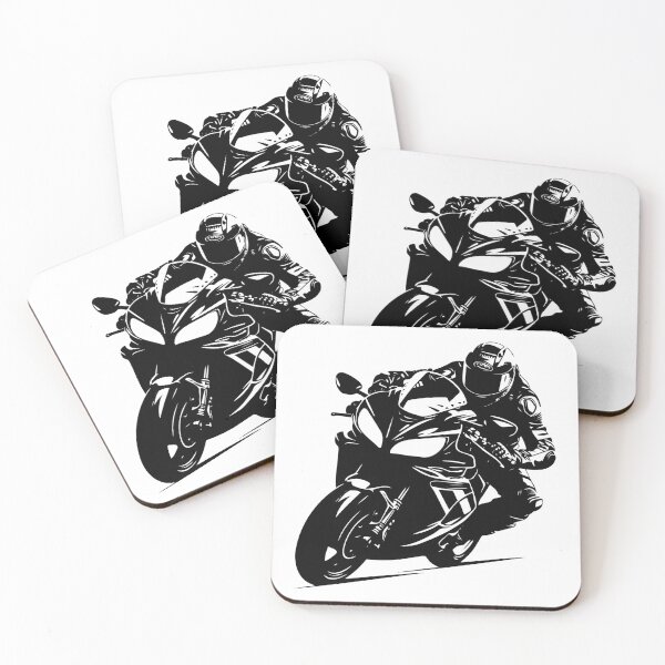 Item preview, Sport Bike Big Motorcycle Racing Motor Rider Roadster designed and sold by inkoutninja.