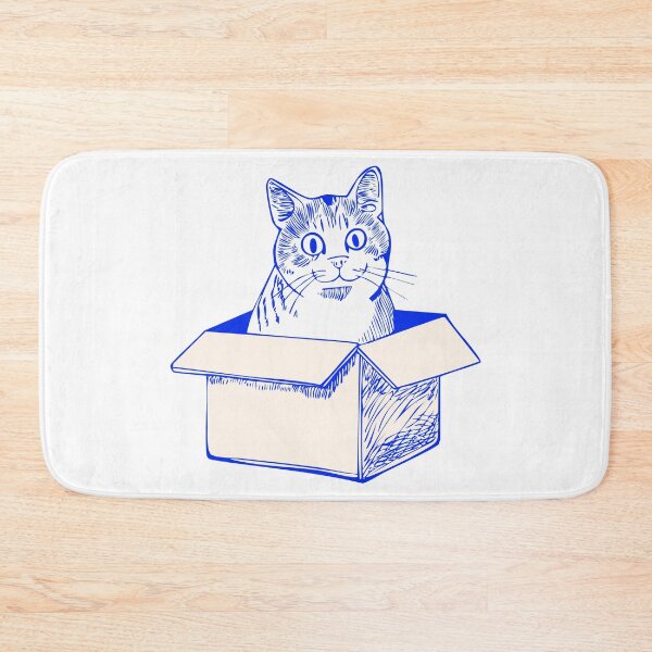 Item preview, The cat in the box Fat cat, Cute and funny cat, Cat Illustration set Handmade scribbles doodle, designed and sold by SUMA3000.