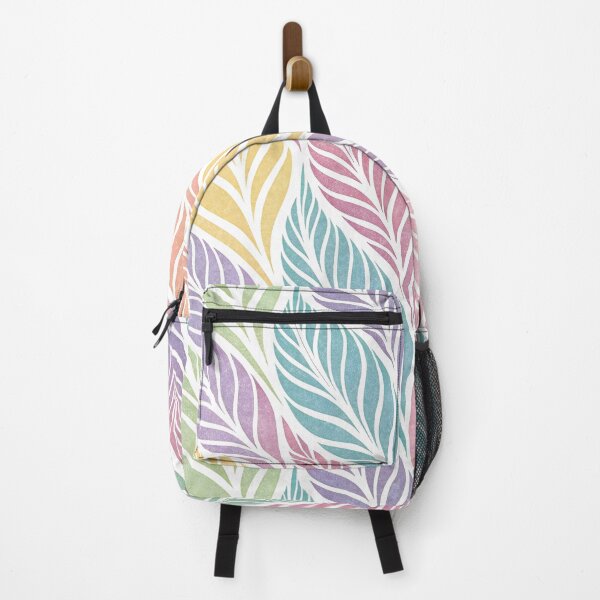 Item preview, Rainbow leaves pattern designed and sold by trendspatterns.