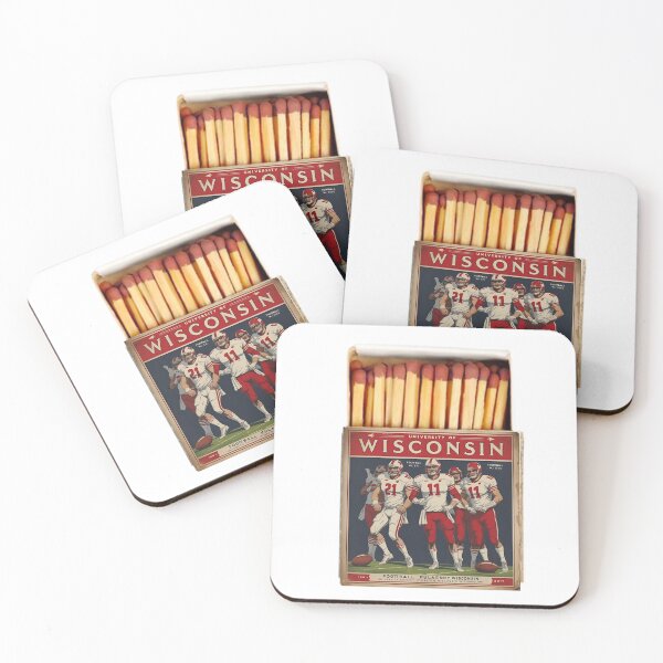Item preview, University of Wisconsin Badgers Vintage Matchbox designed and sold by MelissaCaster.