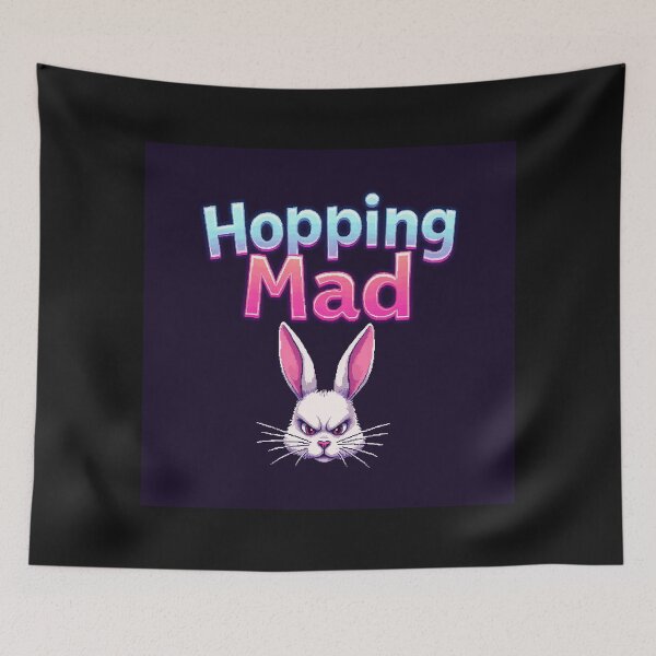 Item preview, Hopping Mad #3 designed and sold by Wordsmith-Cafe.