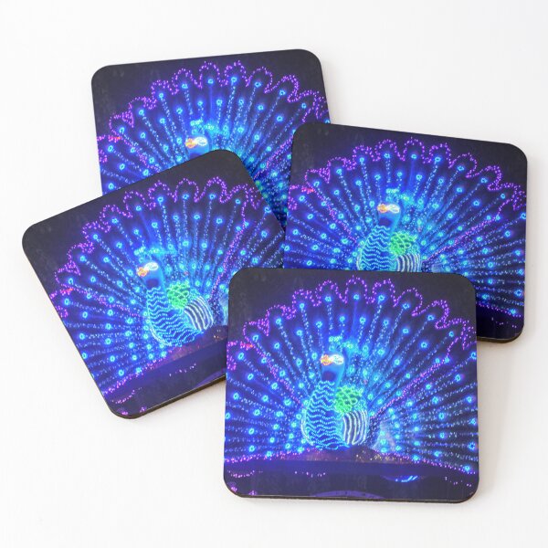 Item preview, Electric Peacock in Night designed and sold by Larry Davis.