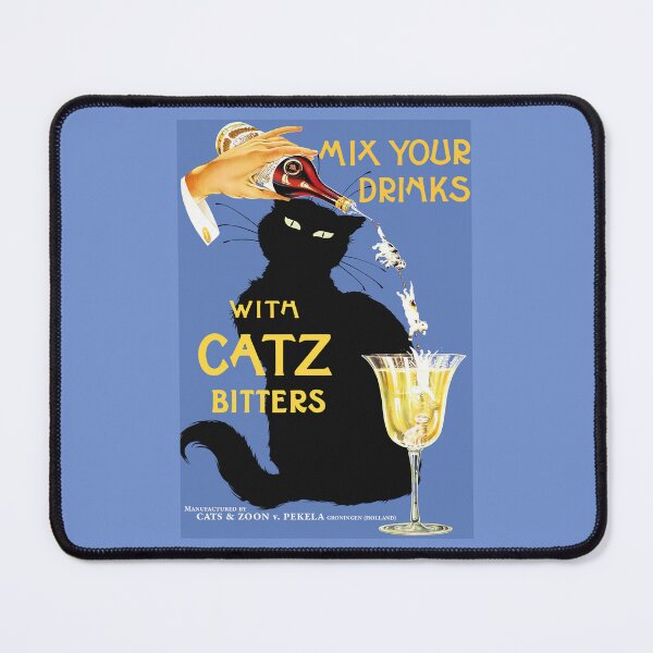 Item preview, Mix Your Drinks with Catz Bitters designed and sold by Craphe.