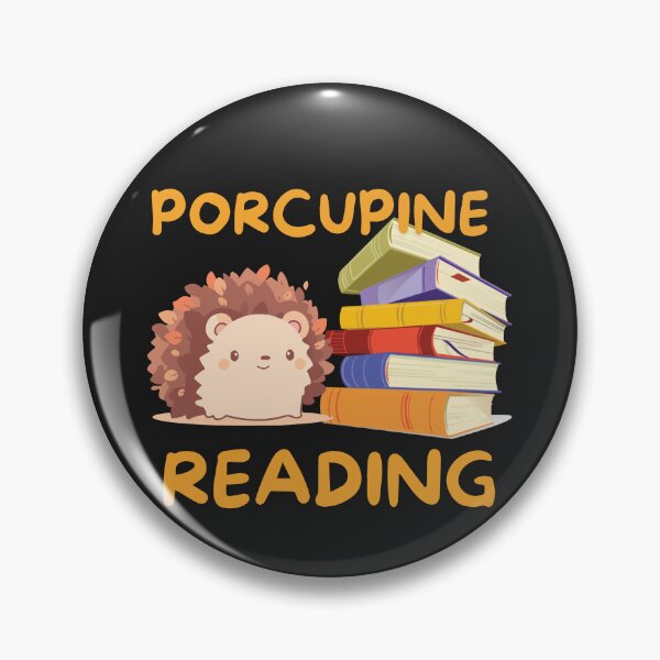 Item preview, Porcupine Reading T-Shirt for Student And Children designed and sold by apple-tea.