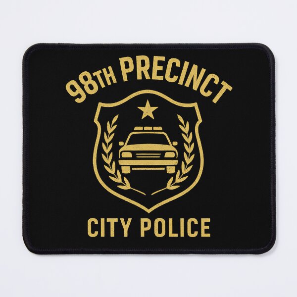 Item preview, 98th Precinct City Police – Fictional Department Badge Design designed and sold by Evolved Ape.