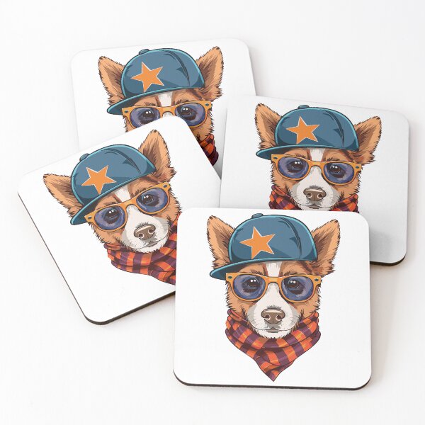 Item preview, hipster, dog, logo designed and sold by SUMA3000.