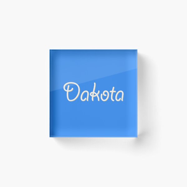 Item preview, My Name is Dakota designed and sold by CharlottePlaceArt.