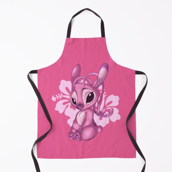 Item preview, Angel – Stitch's pink girlfriend in a Disney-inspired kawaii design designed and sold by Stickerlion.