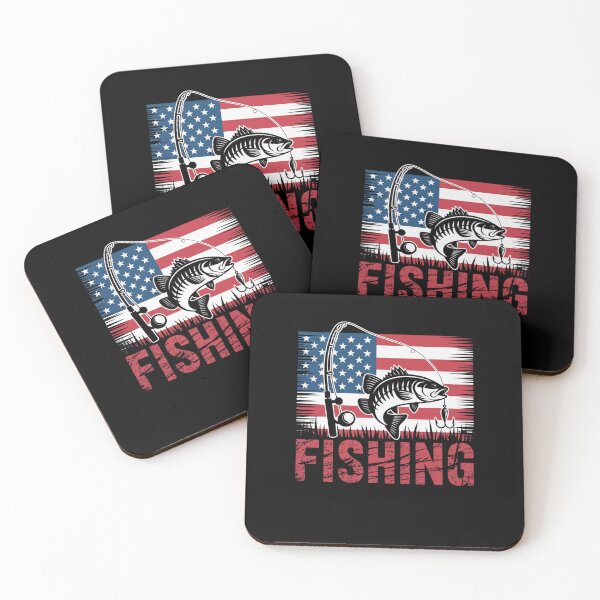 Item preview, American Flag Fishing Design designed and sold by Mateusz Majcherek.