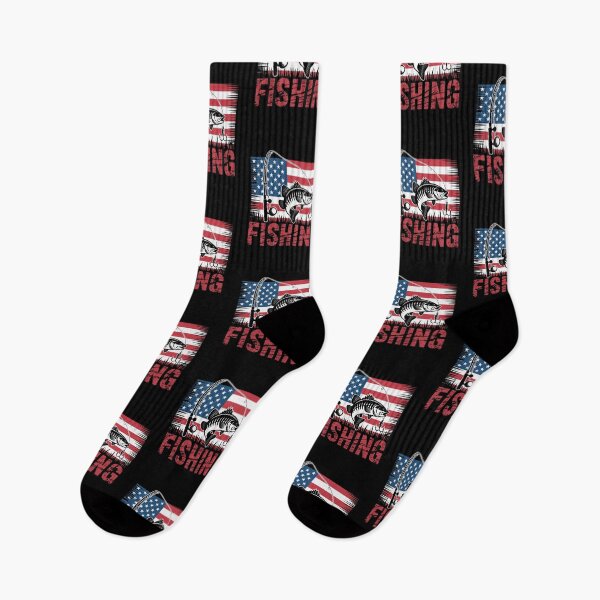 Item preview, American Flag Fishing Design designed and sold by Mateusz Majcherek.
