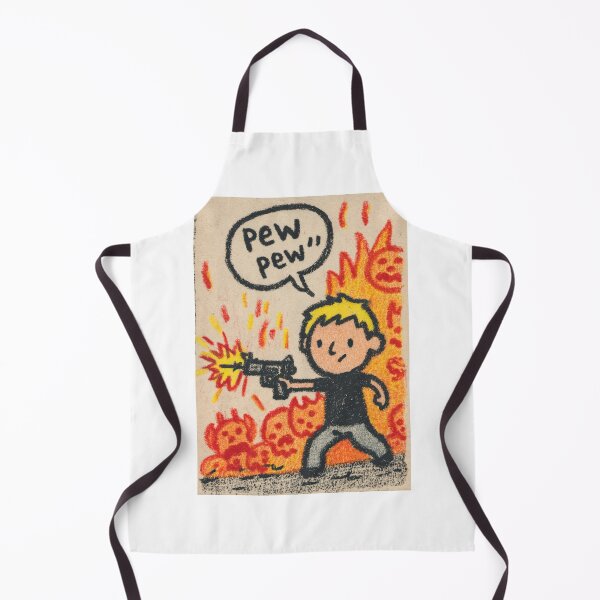 Item preview, Funny Stick Hero Defeats Demons In Crayon designed and sold by Piotrek0001.