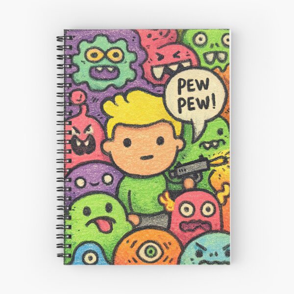 Item preview, Crayon Warrior Stands Tall Against Creepy Demons designed and sold by Piotrek0001.
