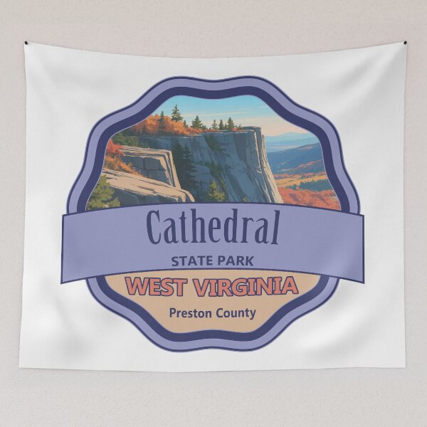 Item preview, Cathedral State Park, Preston County, West Virginia designed and sold by Wanderful-roads.