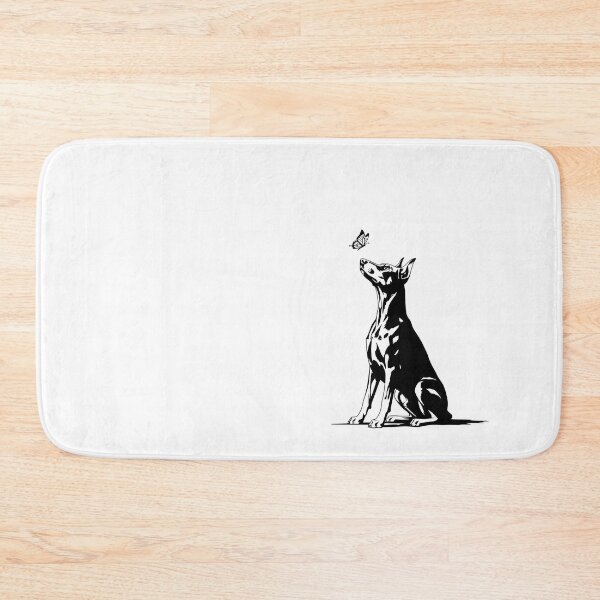 Item preview, Dobermann and Butterfly designed and sold by MargLandmeter.