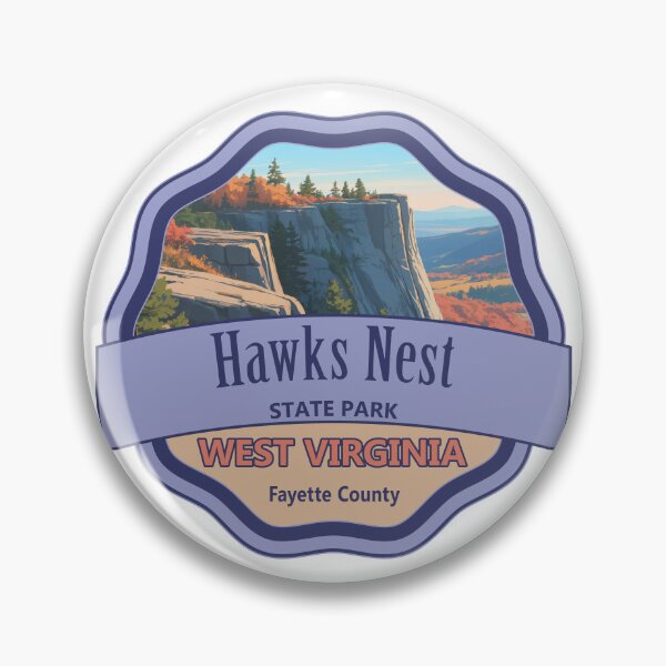 Item preview, Hawks Nest State Park, Fayette County, West Virginia designed and sold by Wanderful-roads.