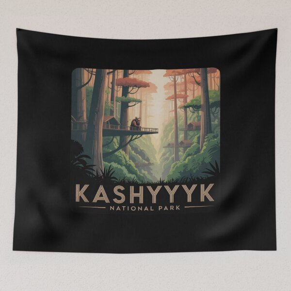 Item preview, Kashyyyk - National Park designed and sold by Mateusz Majcherek.