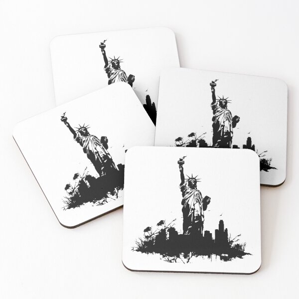 Item preview, Statue of Liberty New York Freedom Landmark Monument designed and sold by inkoutninja.