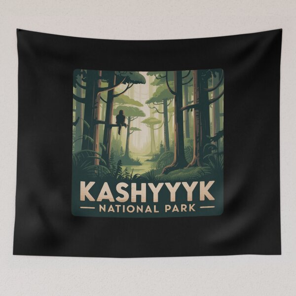 Item preview, Kashyyyk - National Park designed and sold by Mateusz Majcherek.