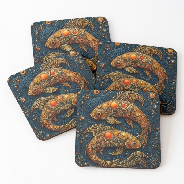 Item preview, Celestial Koi designed and sold by Kaleidoscope Print.