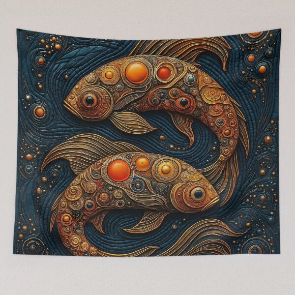 Item preview, Celestial Koi designed and sold by Kaleidoscope Print.