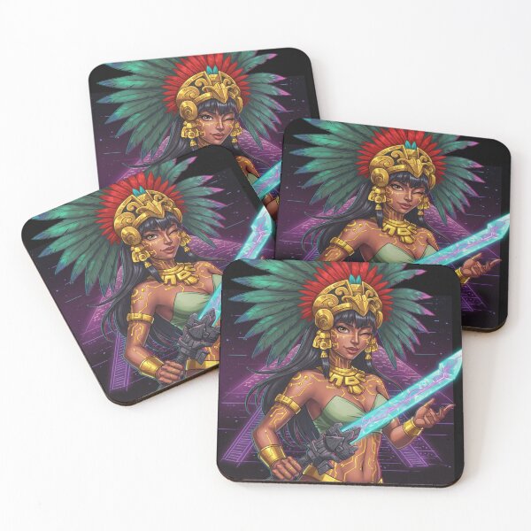 Item preview, Cybernetic Ancestral Warrior Quetzal designed and sold by JonelleTshirts.