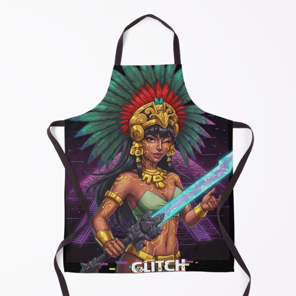 Artikelvorschau, Kybernetischer Ahnenkrieger Quetzal entworfen und verkauft von JonelleTshirts.