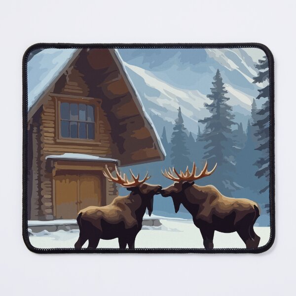 Item preview, Moose shows strength. designed and sold by Whose-sweat.