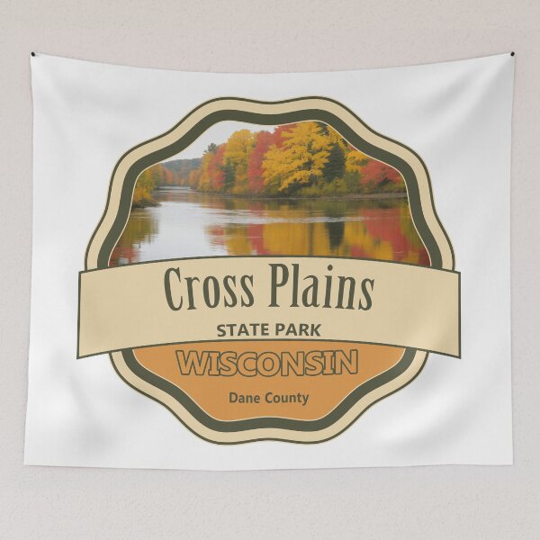 Item preview, Cross Plains State Park, Dane County, Wisconsin designed and sold by Wanderful-roads.