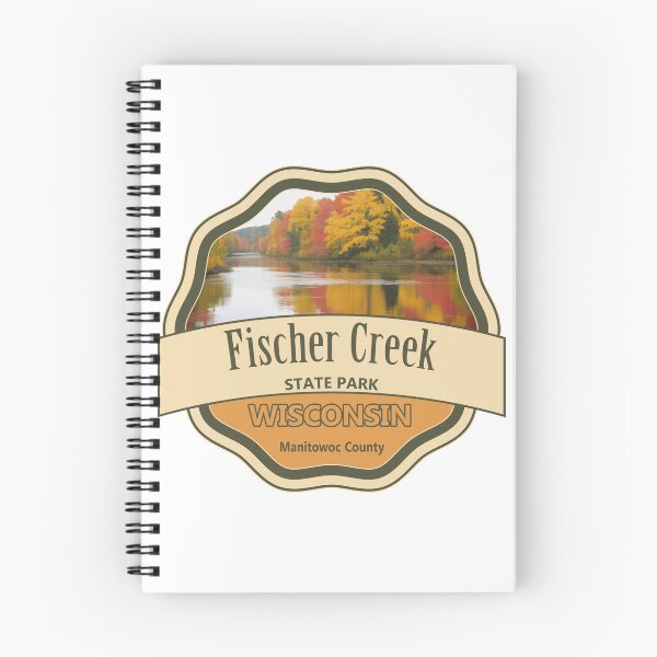 Item preview, Fischer Creek State Recreation Area, Manitowoc County, Wisconsin designed and sold by Wanderful-roads.