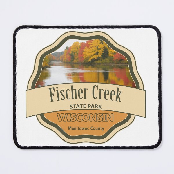 Item preview, Fischer Creek State Recreation Area, Manitowoc County, Wisconsin designed and sold by Wanderful-roads.