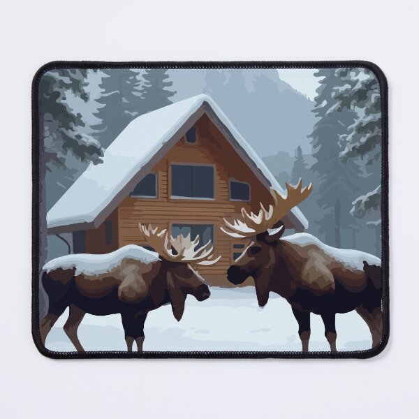 Item preview, Moose shows strength. designed and sold by Whose-sweat.