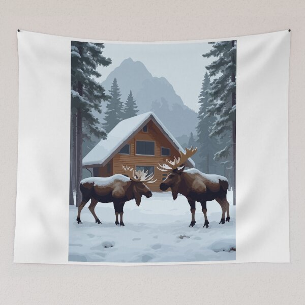 Item preview,  Moose shows strength. designed and sold by Whose-sweat.