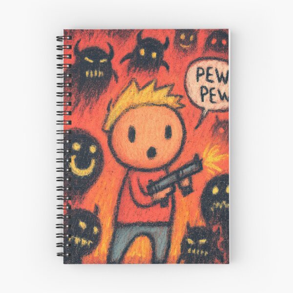 Item preview, The Crayon Hero Shoots Demons With Style designed and sold by Piotrek0001.