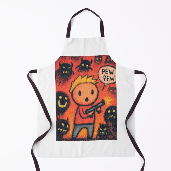 Item preview, The Crayon Hero Shoots Demons With Style designed and sold by Piotrek0001.