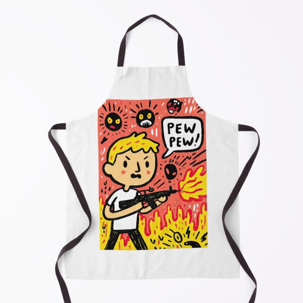 Item preview, Crayon Hero Saves World With Pew Pew designed and sold by Piotrek0001.