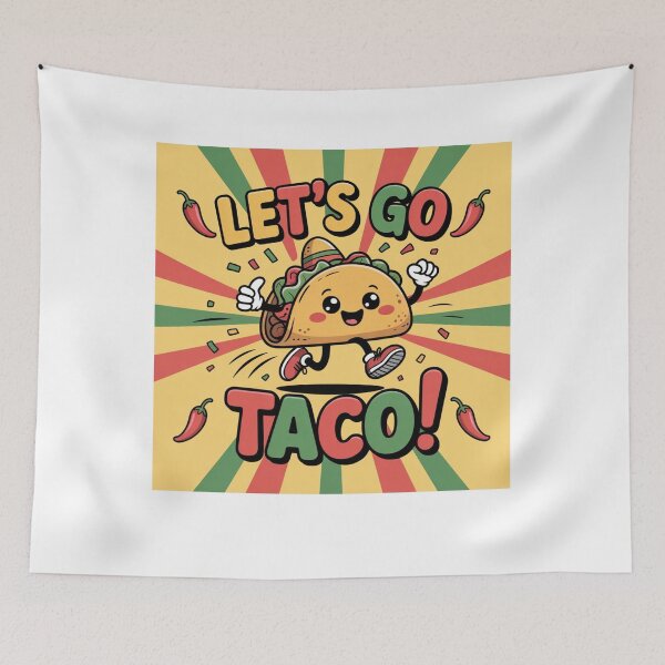 Item preview, Let's Go Taco designed and sold by Mateusz Majcherek.