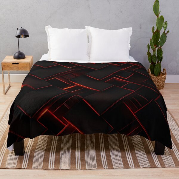 Item preview, Crimson Grid designed and sold by Kaleidoscope Print.