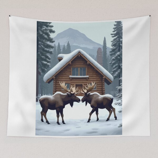 Item preview, Moose shows strength. designed and sold by Whose-sweat.
